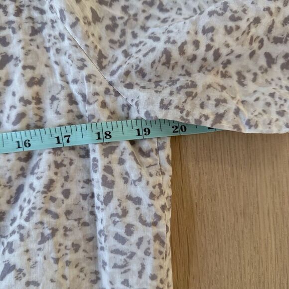 Rails Womens Clarissa Beige animal print Tiered Babydoll Sundress Small 1670 - Picture 12 of 13